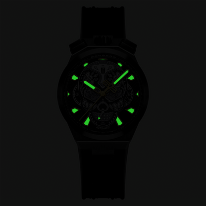 CHRONO SKULL THROWBACK EDITION - ALL BLACK