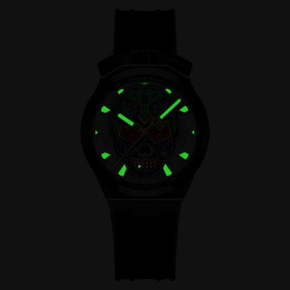 CHRONO SKULL THROWBACK EDITION - COLORIDO BLACK