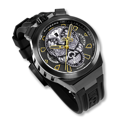 CHRONO SKULL THROWBACK EDITION - ALL BLACK