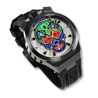 CHRONO SKULL THROWBACK EDITION - COLORIDO BLACK