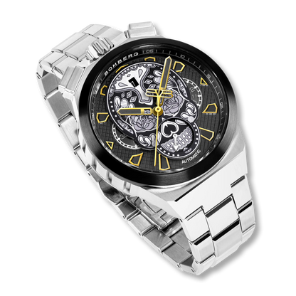 CHRONO SKULL THROWBACK EDITION - SILVER