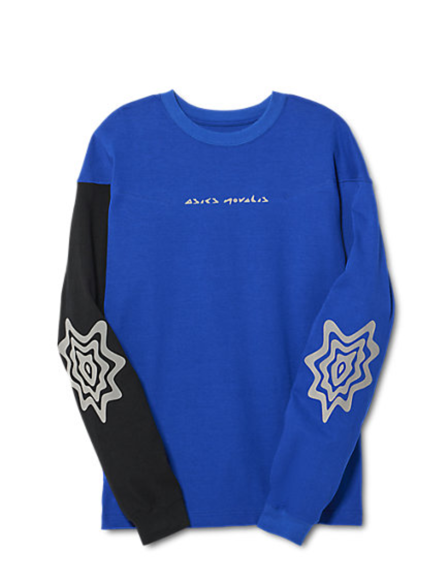 Men's Bixance Long Sleeve Shirt: Blue Obsidian
