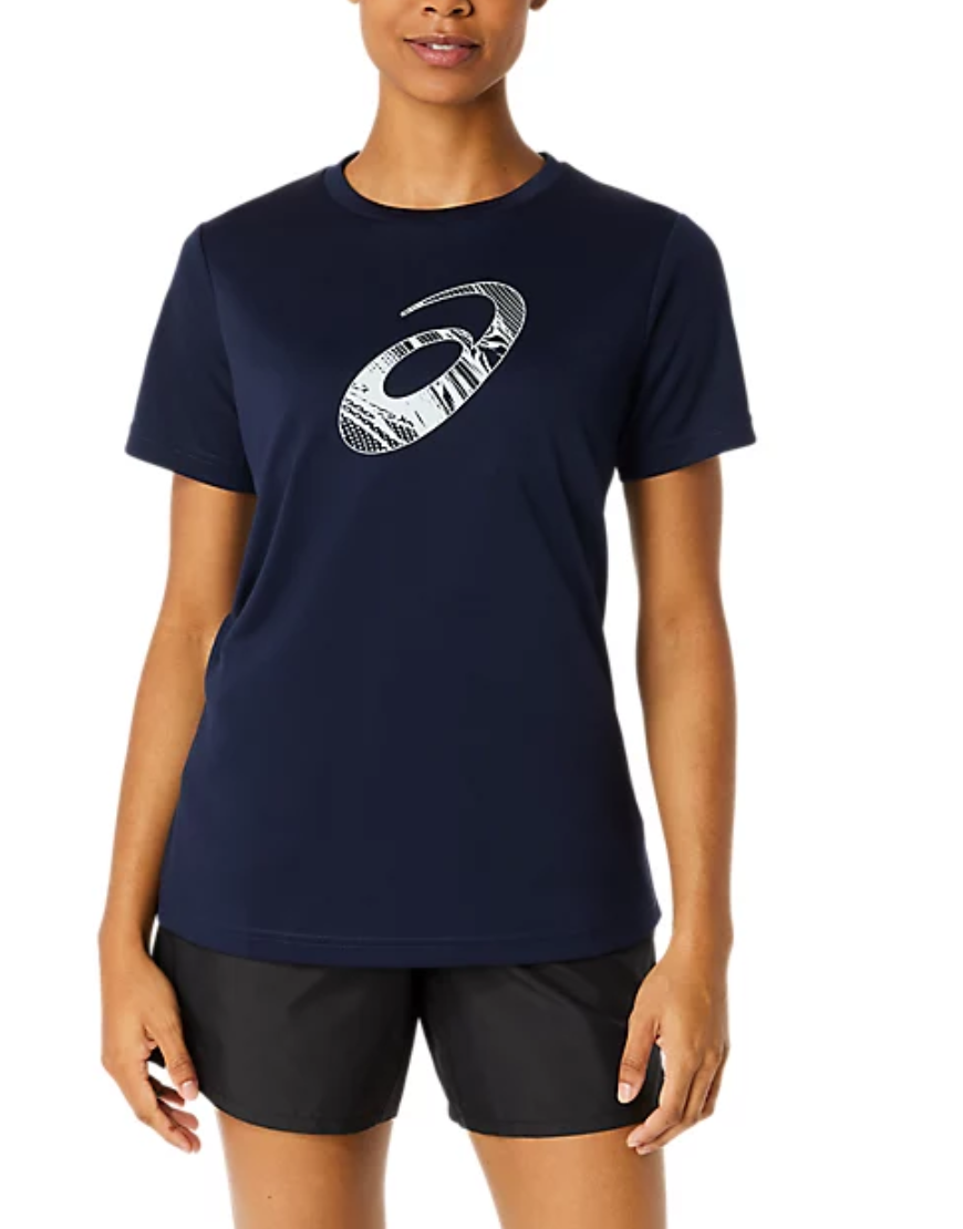 Spiral Graphic Short Sleeve Top (2 Colors)