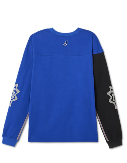 Men's Bixance Long Sleeve Shirt: Blue Obsidian