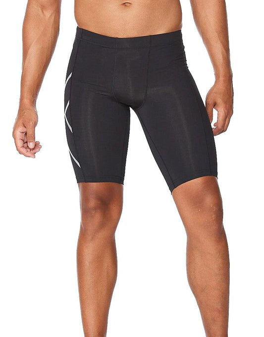 Men's 2XU Core Compression Shorts :Black | Silver