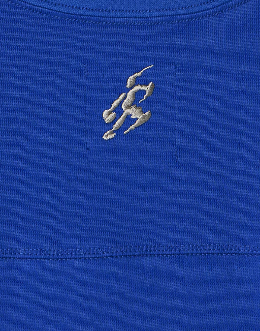 Men's Bixance Long Sleeve Shirt: Blue Obsidian