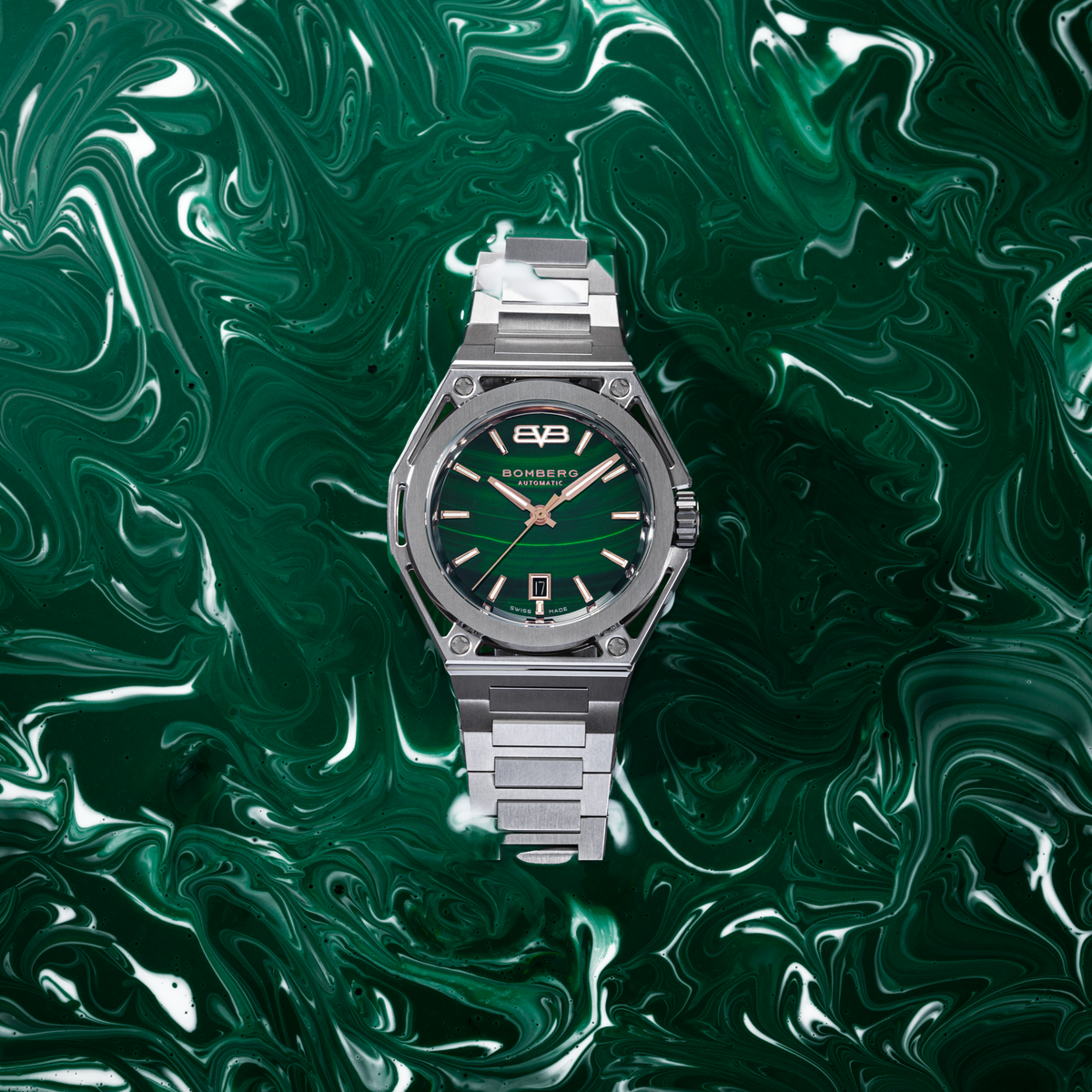 EDGE MALACHITE GOLD