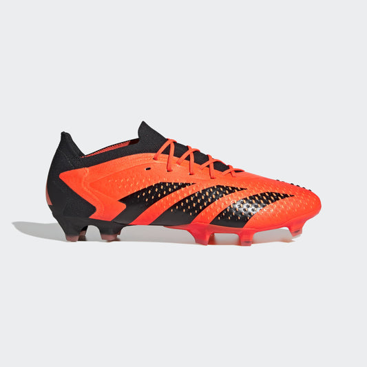 adidas Predator Accuracy.1 Low FG Firm Ground Soccer Cleats - Solar Orange/Black