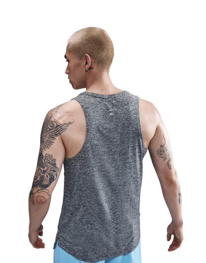 Men's Dri-FIT ADV Running Tank Top :Thunder Blue | Reflective Silver