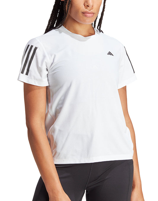 Women's Own The Run Tee :White