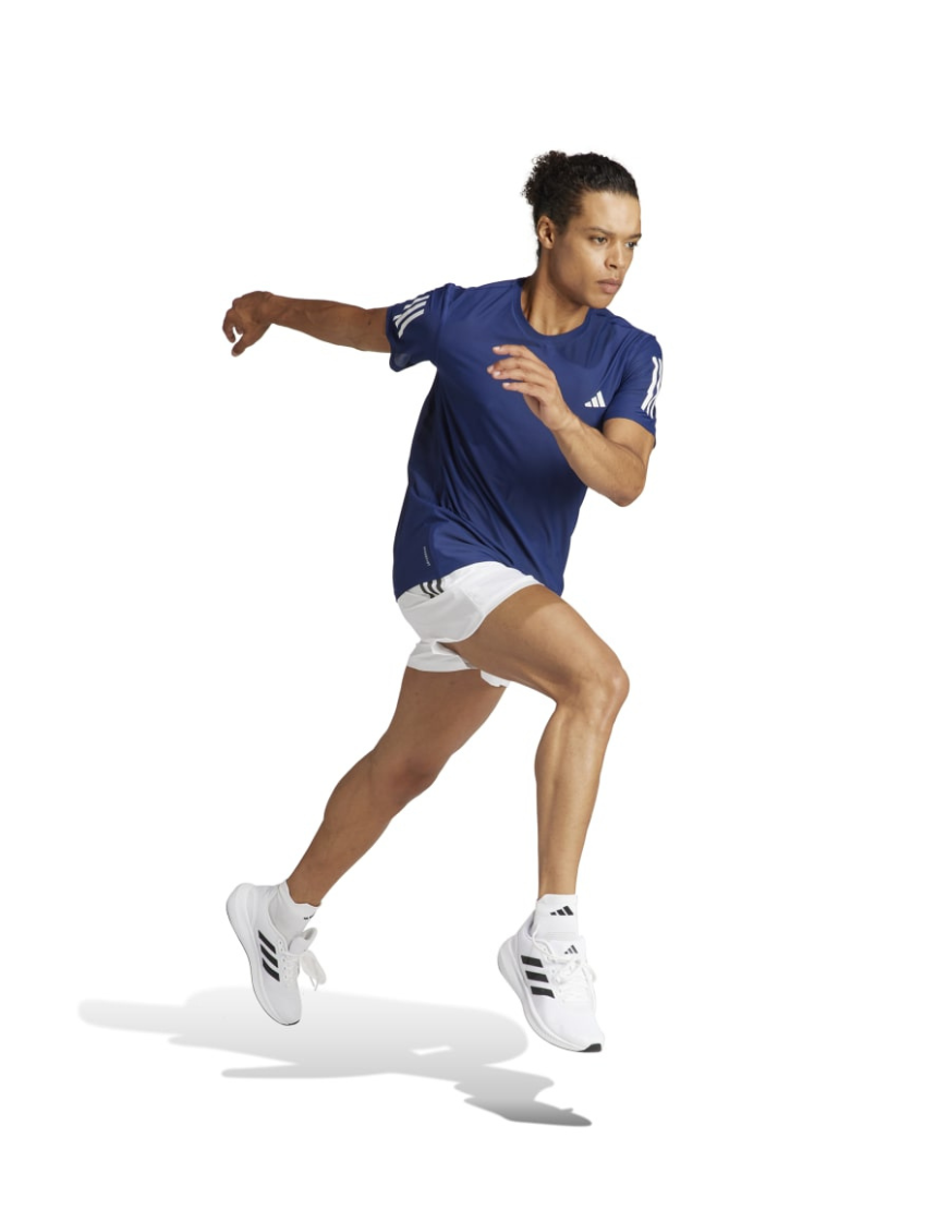 Men's Own The Run Tee :Dark Blue