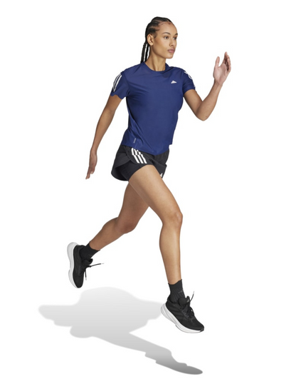 Women's Own The Run Tee :Dark Blue