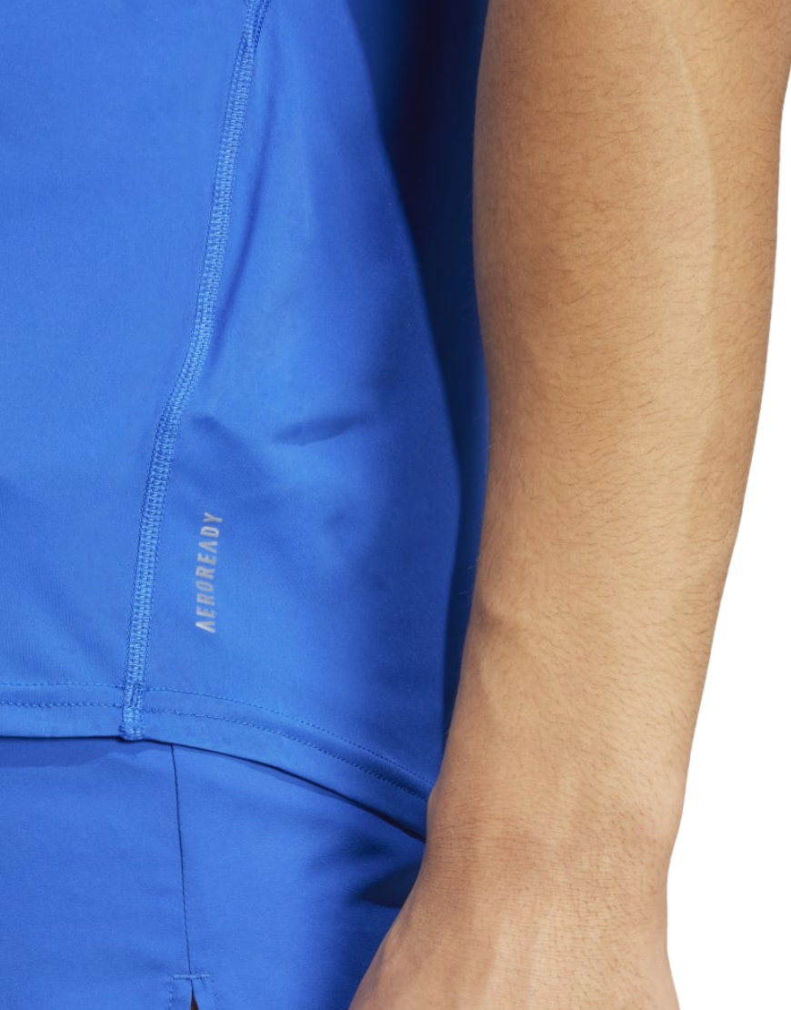 Men's Adizero Essentials Tee :Royal Blue