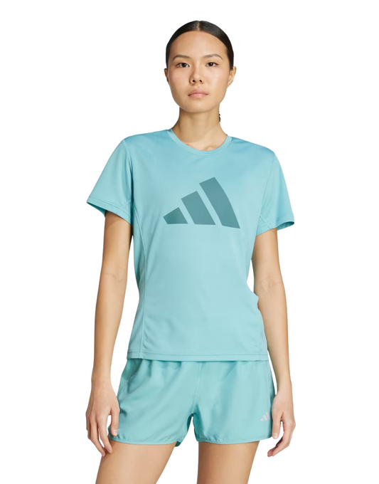 Women's Run It Tee :Mint Ton