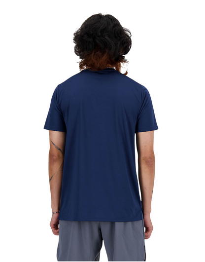 Men's Performance Tee :Navy Blue