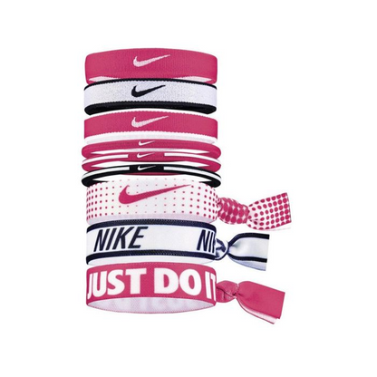 Nike Mixed Ponytail Holders 9pcs (5 Colours)