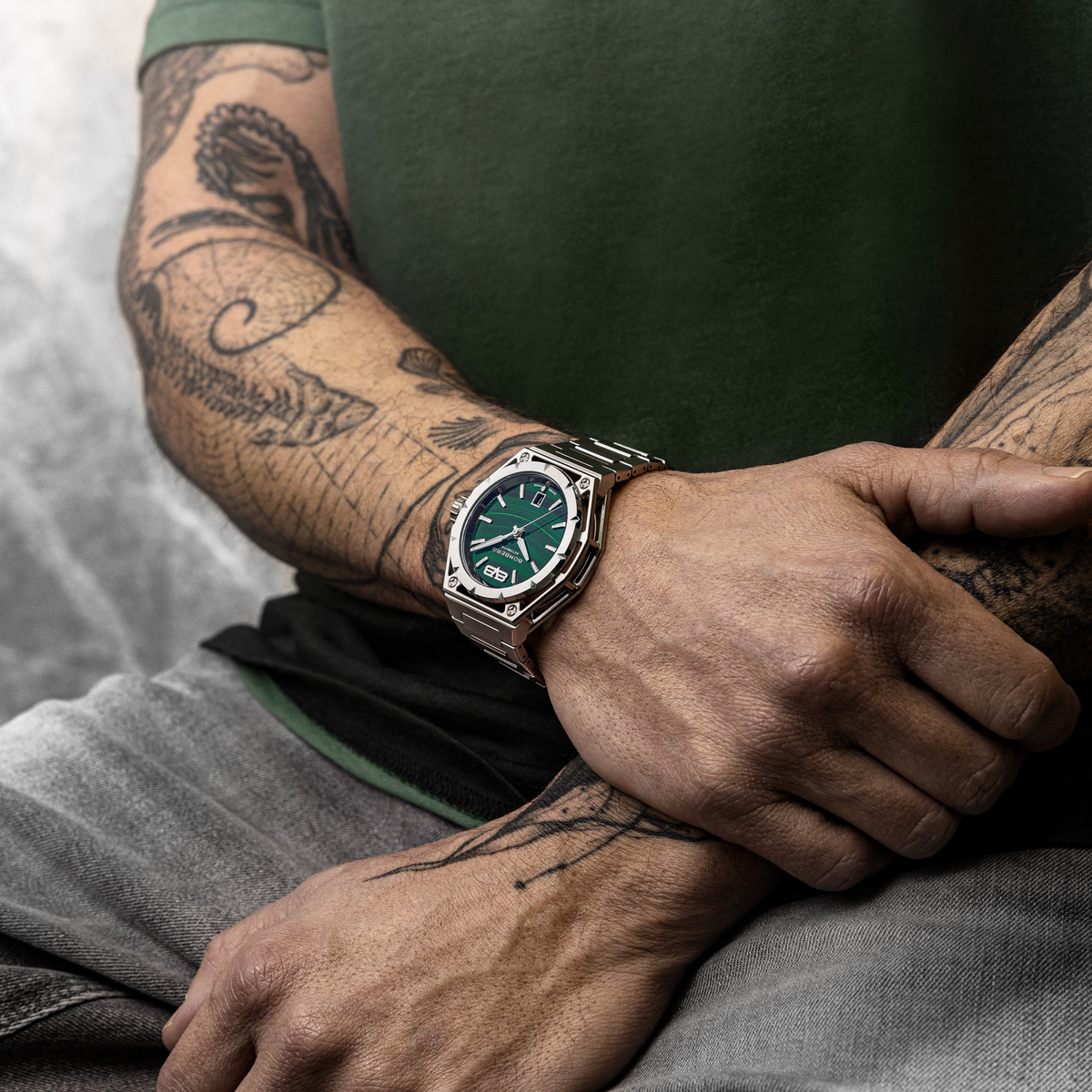 EDGE MALACHITE STEEL