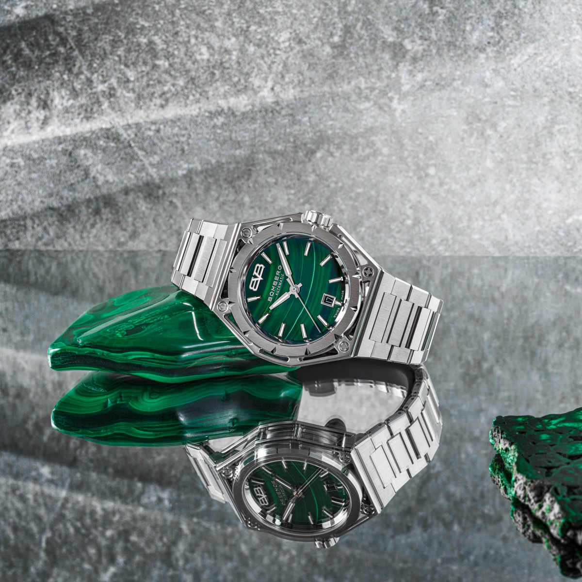 EDGE MALACHITE STEEL
