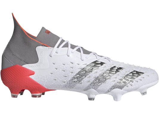 adidas Predator Freak 1 Firm Ground Soccer Shoes  White