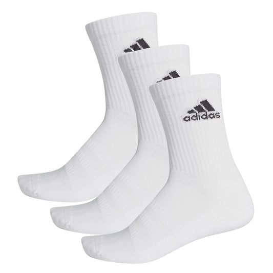 Adidas Adult Cushioned Crew Socks (3 Pack | 2 Colours)