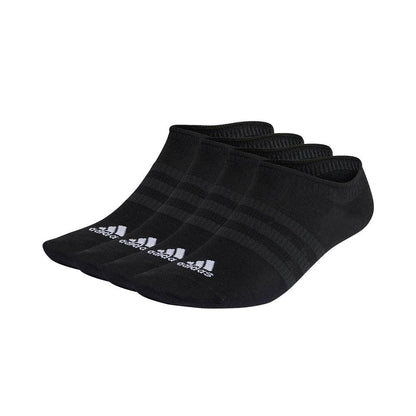 Adidas Thin & Light No Show Socks (3 Pairs)
