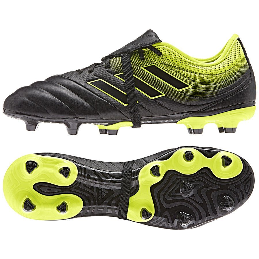 adidas Copa Gloro 19.2 FG Soccer Cleats - Black/Yellow