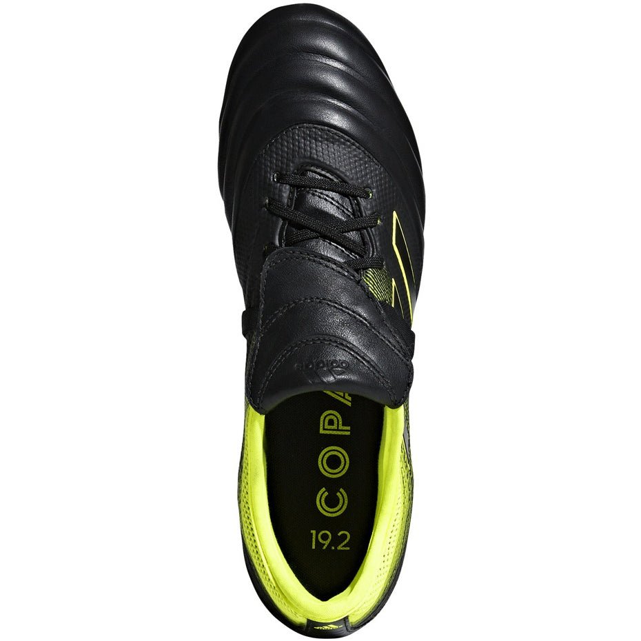adidas Copa Gloro 19.2 FG Soccer Cleats - Black/Yellow
