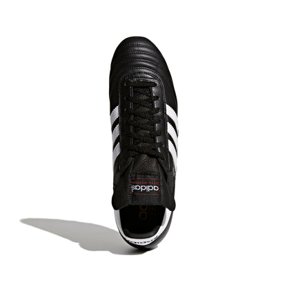 adidas Copa Mundial FG Firm Ground Soccer Cleats - Black/White/Silver Metallic