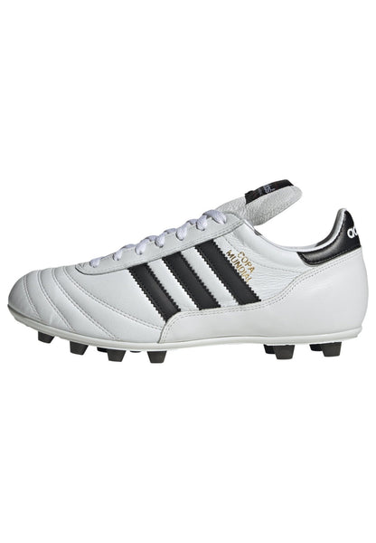 adidas Copa Mundial FG Firm Ground Soccer Cleats - White/Black/Gold