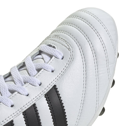 adidas Copa Mundial FG Firm Ground Soccer Cleats - White/Black/Gold