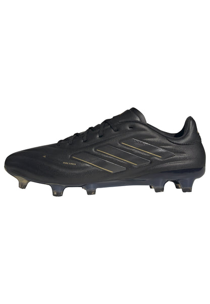 adidas Copa Pure 2 Elite FG Firm Ground Soccer Cleats - Black/Carbon/Gold Metallic