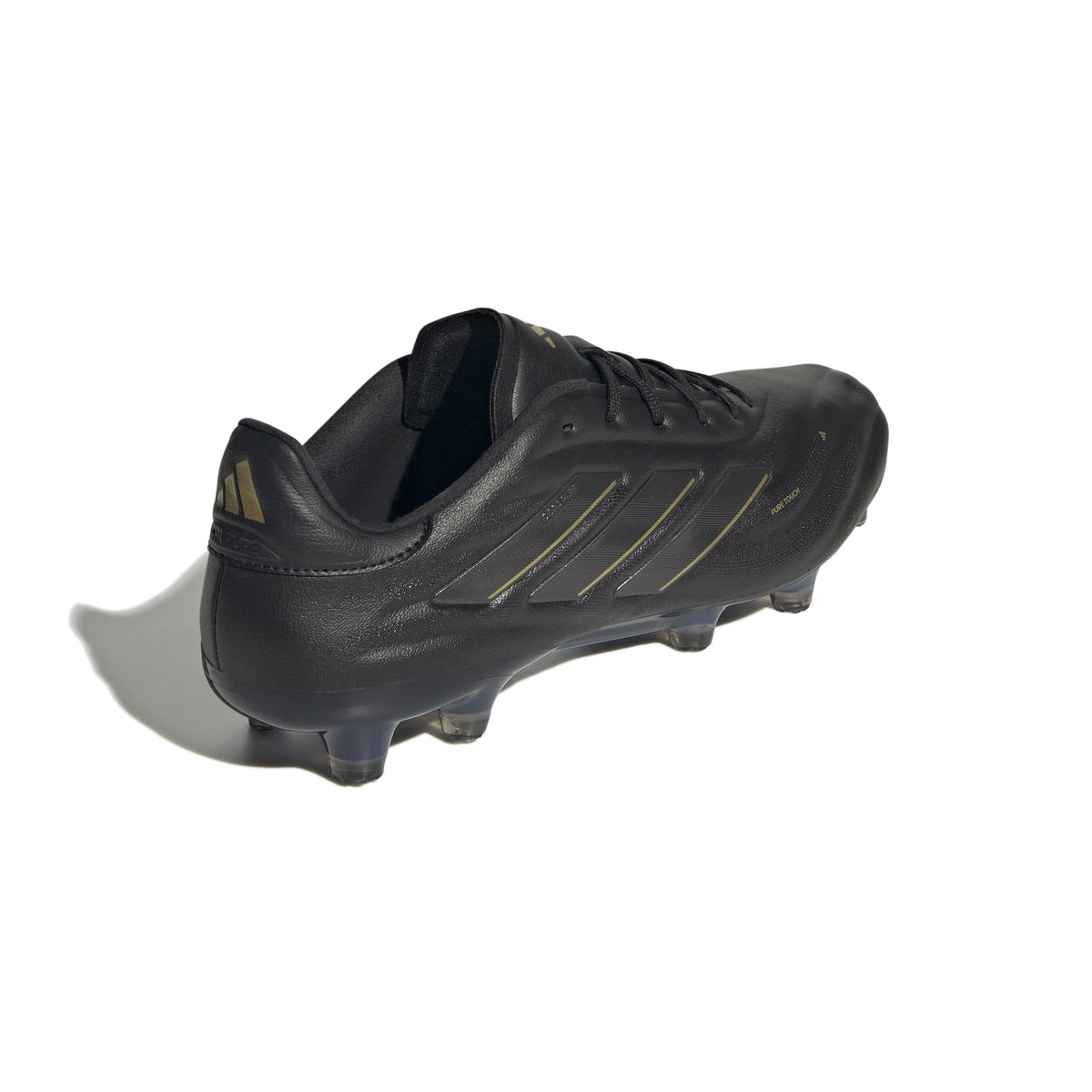 adidas Copa Pure 2 Elite FG Firm Ground Soccer Cleats - Black/Carbon/Gold Metallic