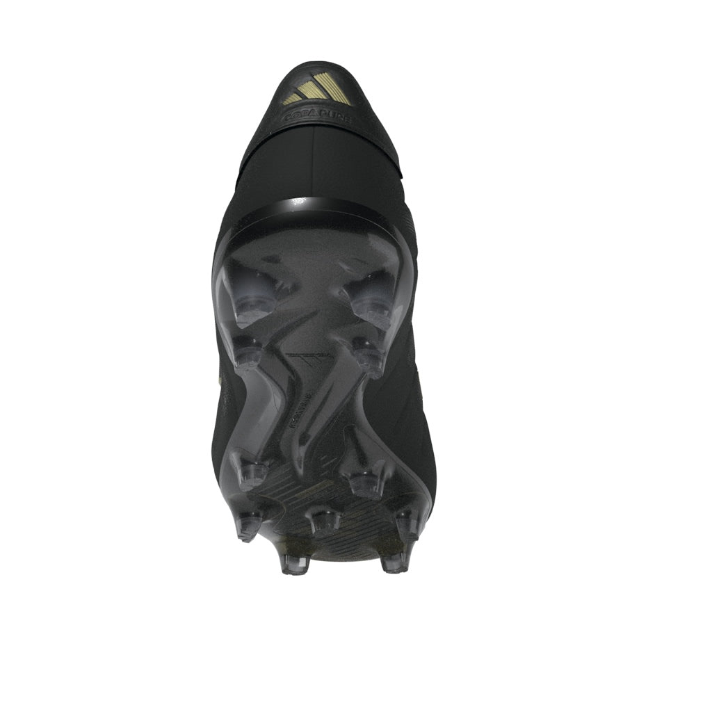 adidas Copa Pure 2 Elite FG Firm Ground Soccer Cleats - Black/Carbon/Gold Metallic