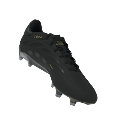 adidas Copa Pure 2 Elite FG Firm Ground Soccer Cleats - Black/Carbon/Gold Metallic