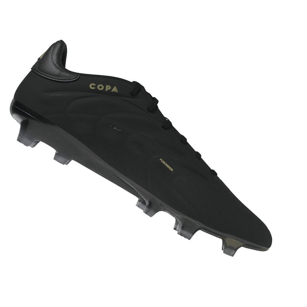 adidas Copa Pure 2 Elite FG Firm Ground Soccer Cleats - Black/Carbon/Gold Metallic