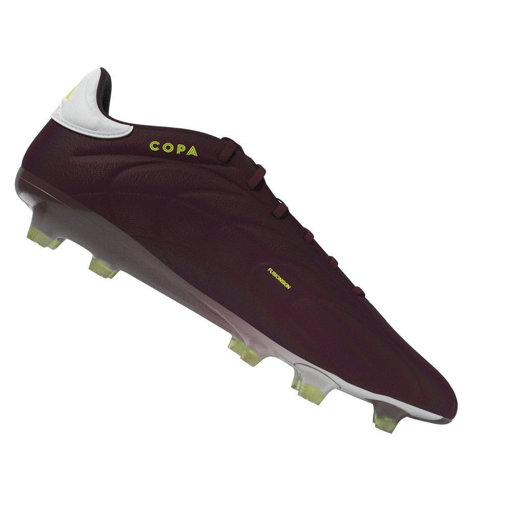 adidas Copa Pure 2 Elite FG Firm Ground Soccer Cleats - Shadow Red/White/Solar Yellow
