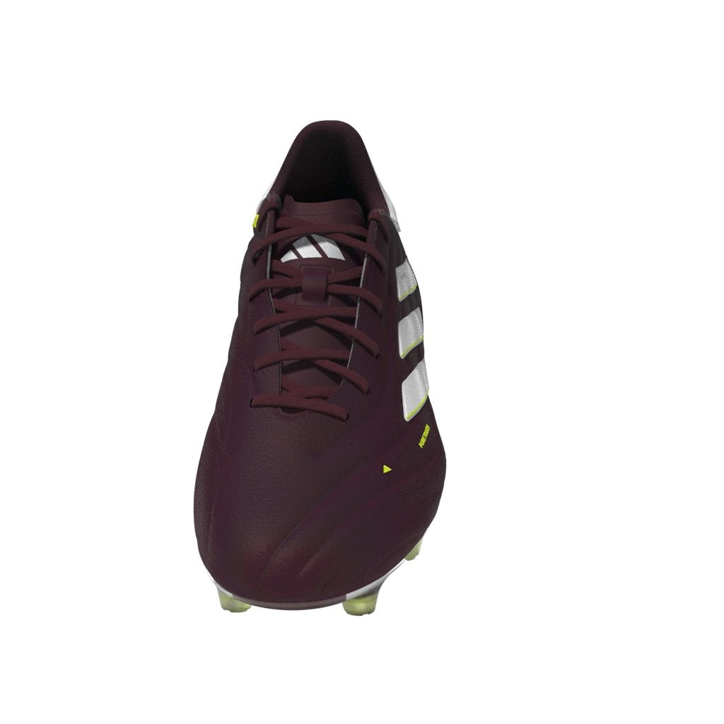 adidas Copa Pure 2 Elite FG Firm Ground Soccer Cleats - Shadow Red/White/Solar Yellow
