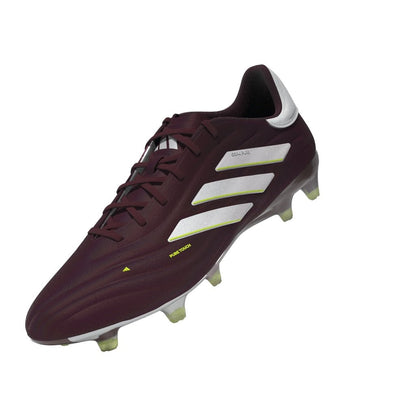 adidas Copa Pure 2 Elite FG Firm Ground Soccer Cleats - Shadow Red/White/Solar Yellow