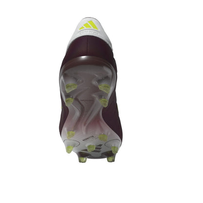 adidas Copa Pure 2 Elite FG Firm Ground Soccer Cleats - Shadow Red/White/Solar Yellow