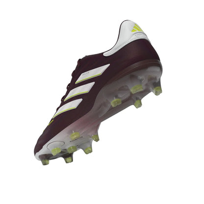 adidas Copa Pure 2 Elite FG Firm Ground Soccer Cleats - Shadow Red/White/Solar Yellow