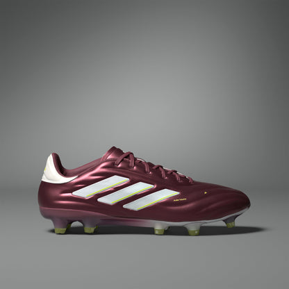 adidas Copa Pure 2 Elite FG Firm Ground Soccer Cleats - Shadow Red/White/Solar Yellow