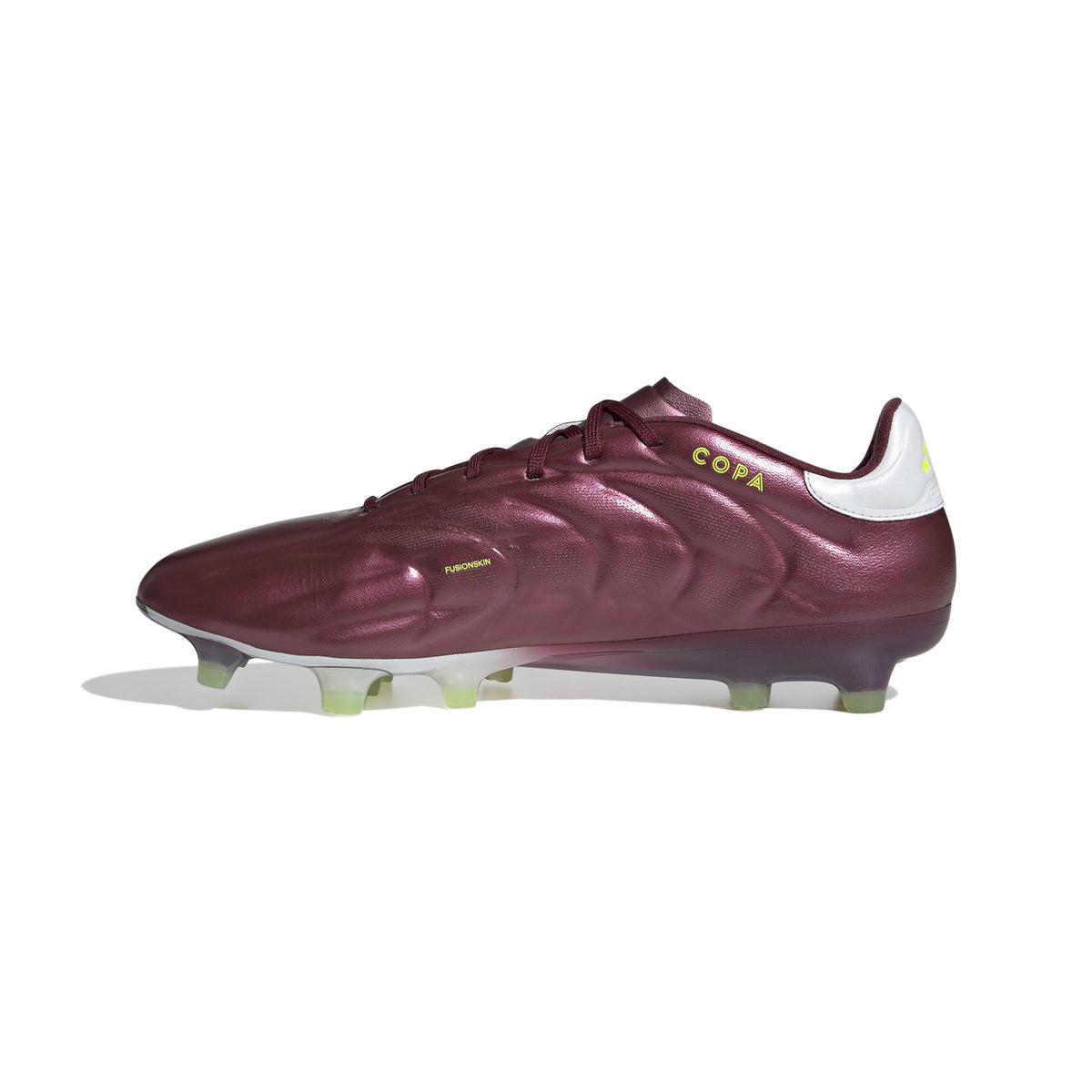 adidas Copa Pure 2 Elite FG Firm Ground Soccer Cleats - Shadow Red/White/Solar Yellow