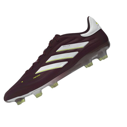 adidas Copa Pure 2 Elite FG Firm Ground Soccer Cleats - Shadow Red/White/Solar Yellow