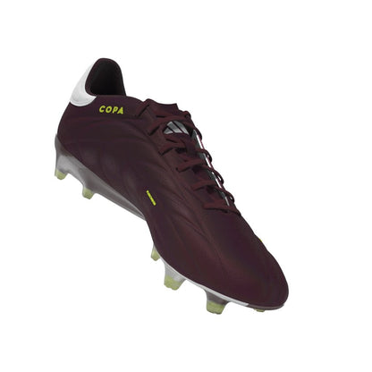 adidas Copa Pure 2 Elite FG Firm Ground Soccer Cleats - Shadow Red/White/Solar Yellow