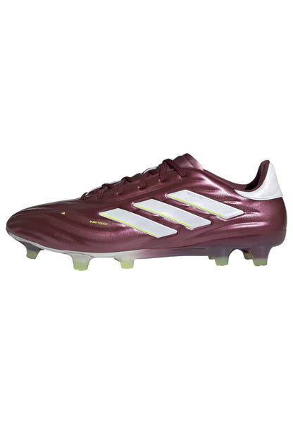 adidas Copa Pure 2 Elite FG Firm Ground Soccer Cleats - Shadow Red/White/Solar Yellow