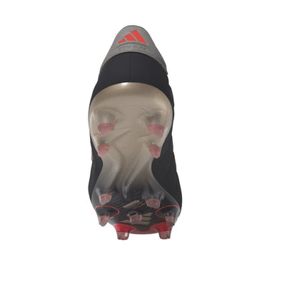 adidas Copa Pure 2 Elite Firm Ground Soccer Cleats - Black/Platin Metallic/Turbo
