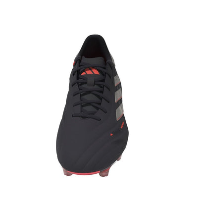 adidas Copa Pure 2 Elite Firm Ground Soccer Cleats - Black/Platin Metallic/Turbo