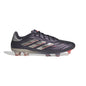 adidas Copa Pure 2 Elite Firm Ground Soccer Cleats - Black/Platin Metallic/Turbo