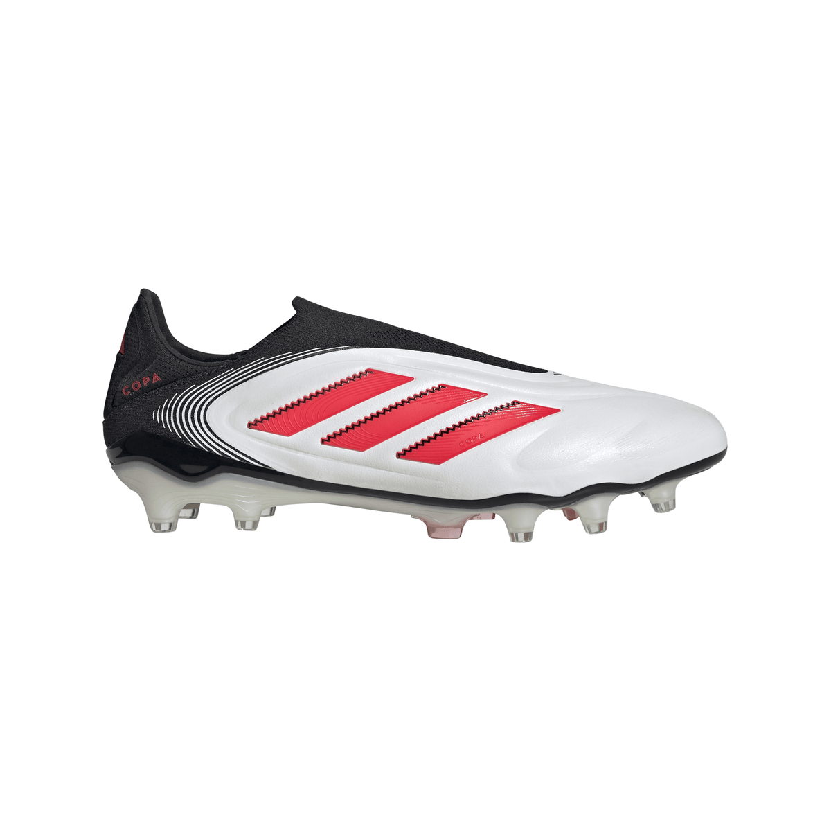 adidas Copa Pure 3 Elite Laceless FG Men´s Soccer Cleats - White/Red/Black