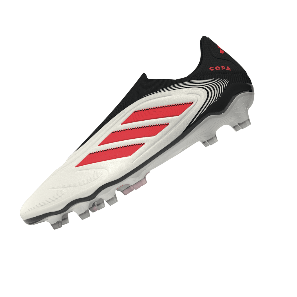 adidas Copa Pure 3 Elite Laceless FG Men´s Soccer Cleats - White/Red/Black
